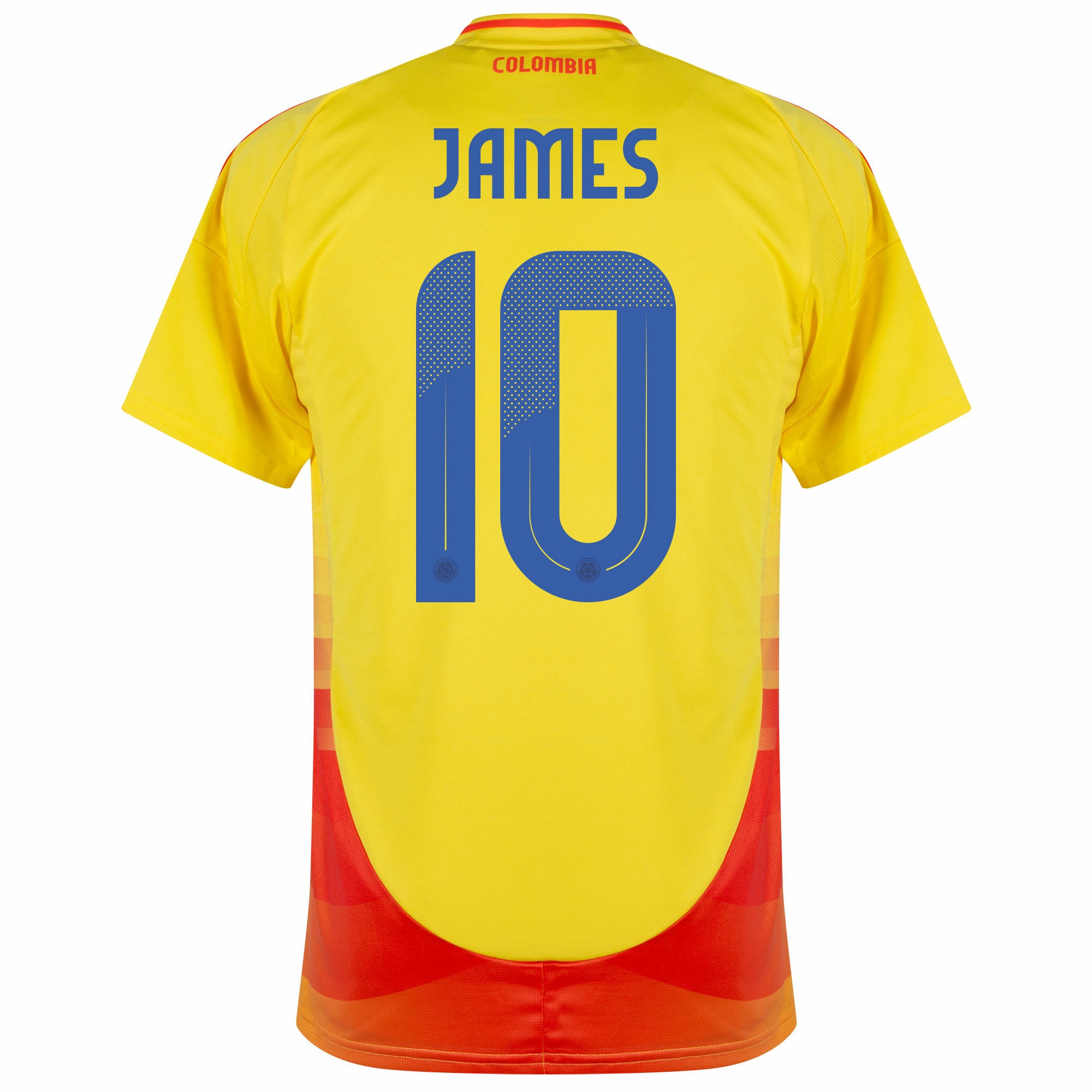 James #10 Colombia Soccer Jersey 2024/25 – Official Look