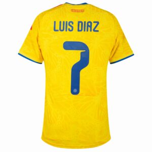 Luis Diaz Home Soccer Jersey 2026 World Cup
