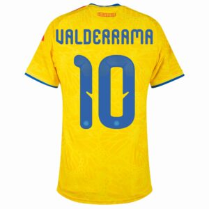 Valderrama 10# Home Soccer Jersey 2026 World Cup